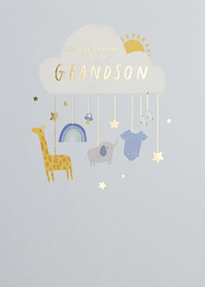 First Chapter New Grandson Arrival Card - More Than Just a Gift | Narborough Hall