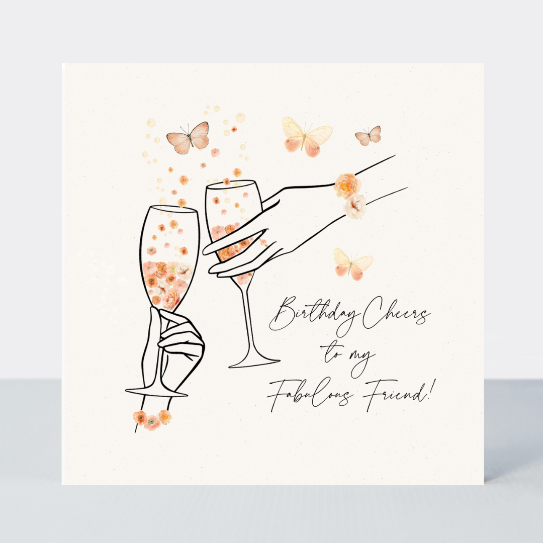 Camille Birthday Cheers Friend Card