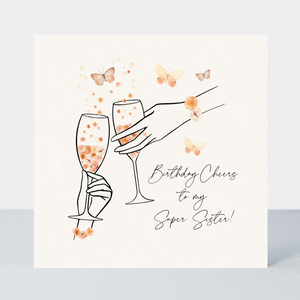 Camille Birthday Cheers Sister Card - More Than Just a Gift | Narborough Hall