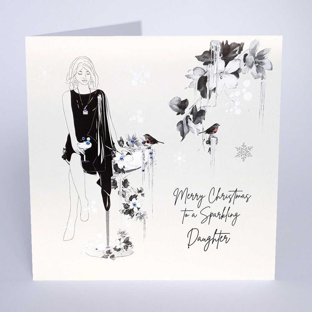 Merry Christmas to a Special Daughter Christmas Card