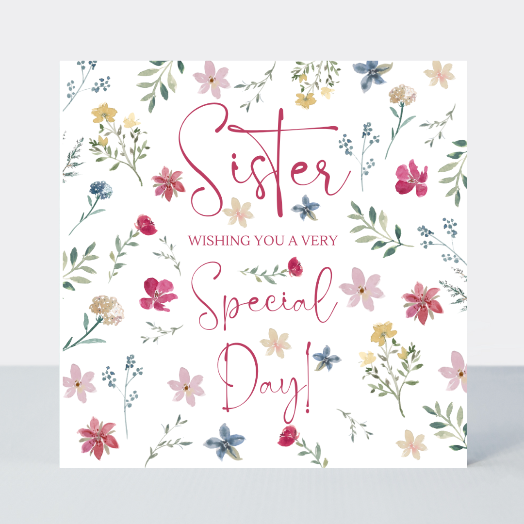 Everglade Sister Special Day Card - More Than Just a Gift | Narborough Hall