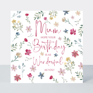 Everglade Mum Wonderful Birthday Card - More Than Just a Gift | Narborough Hall