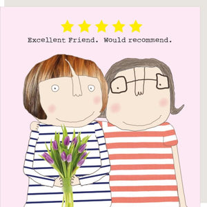 Rosie Made A Thing Five Star Friend Card - More Than Just a Gift | Narborough Hall