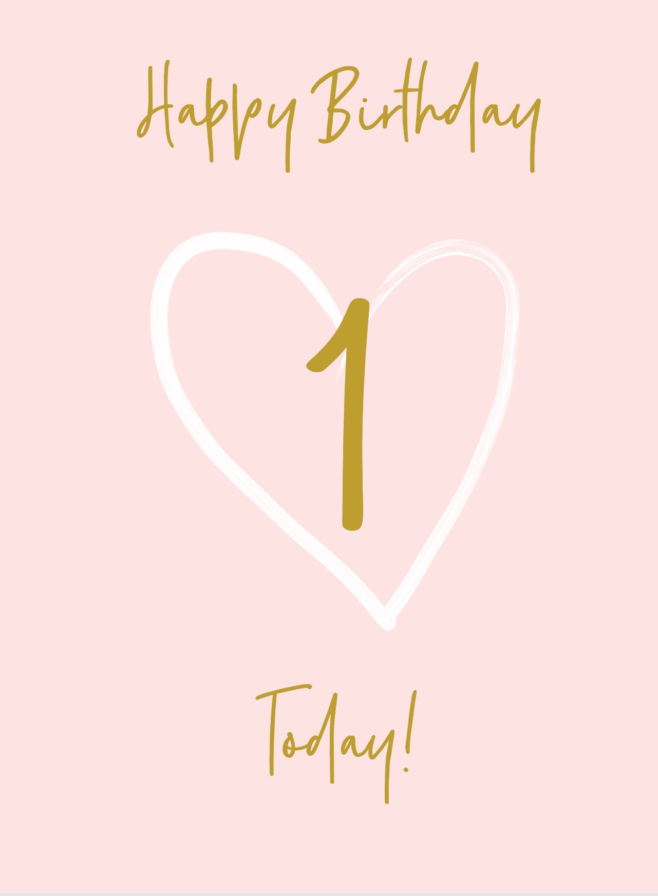Wonderful You Age 1 Card - Foil - More Than Just a Gift | Narborough Hall