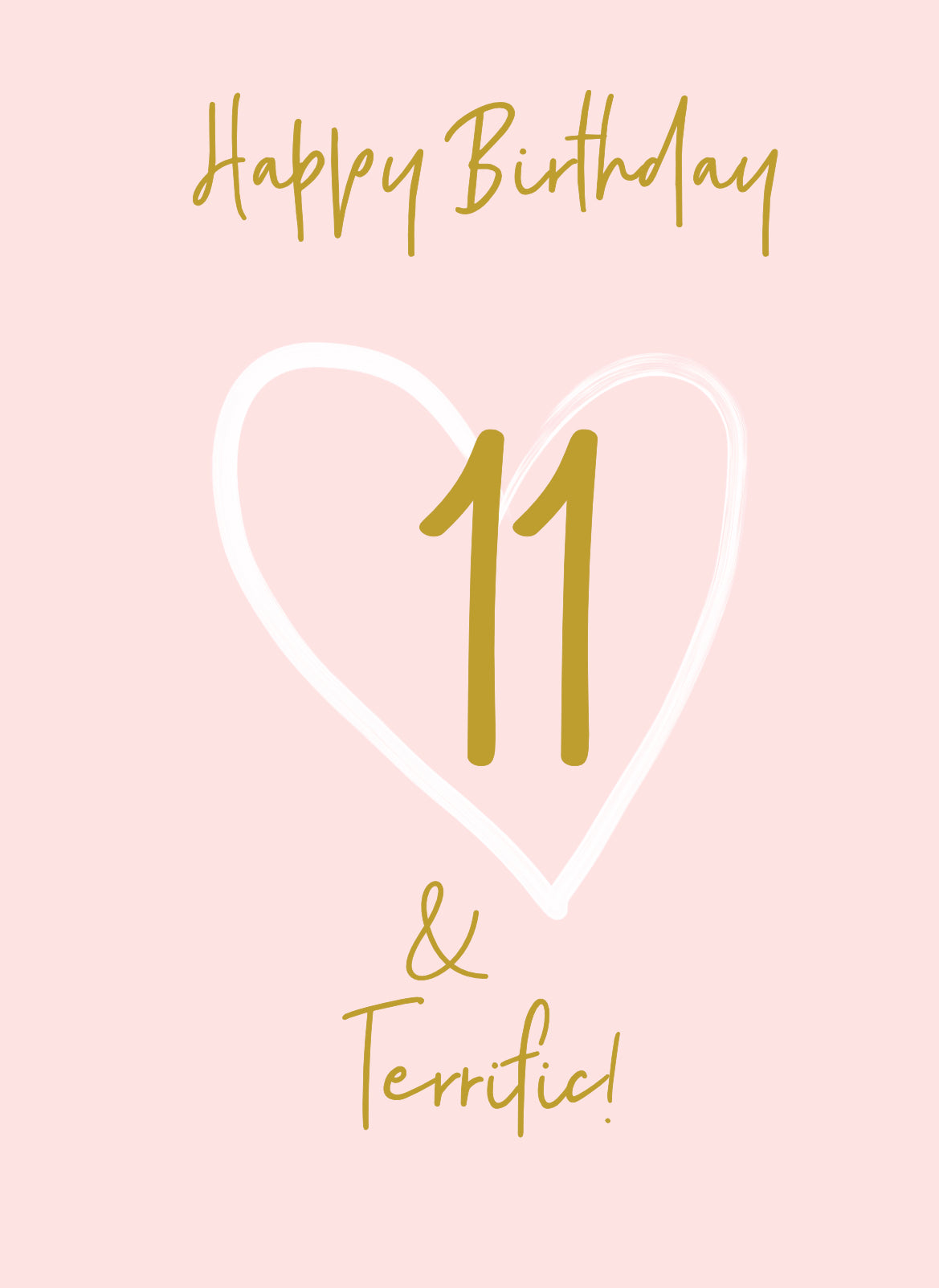 Wonderful You Age 11 Card - Foil - More Than Just a Gift | Narborough Hall