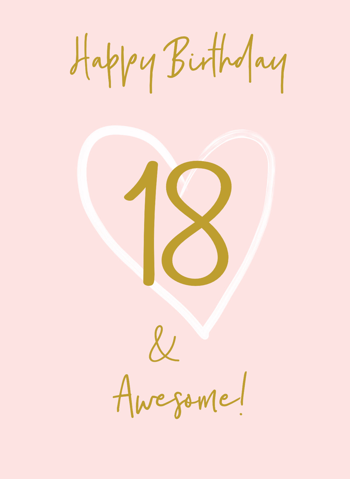 Wonderful You Age 18 Card - Foil - More Than Just a Gift | Narborough Hall