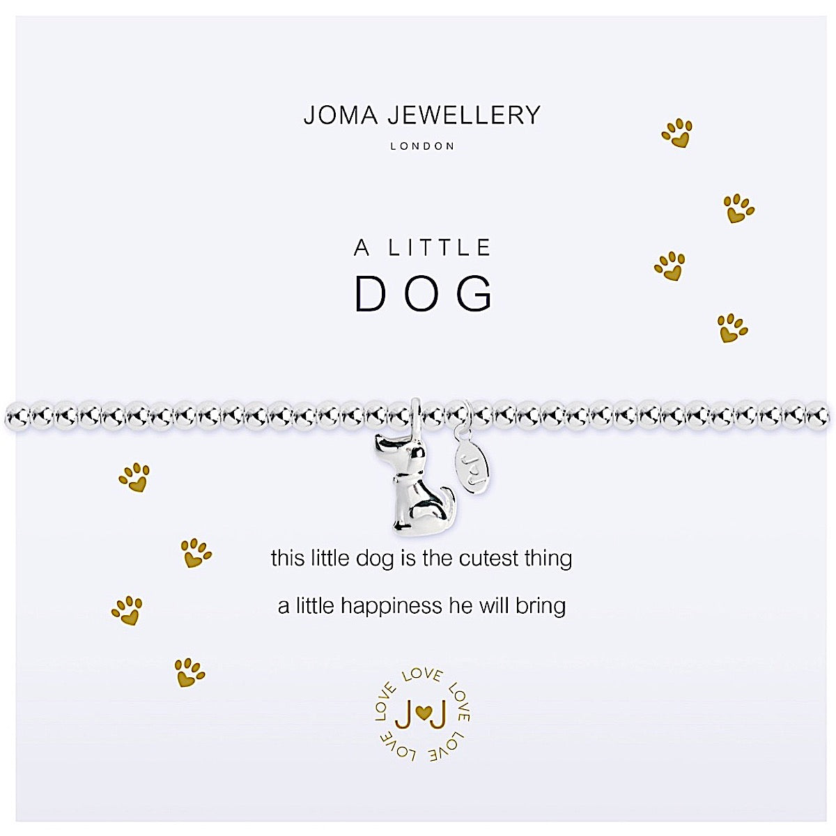 Joma Jewellery a little Dog Bracelet - More Than Just a Gift | Narborough Hall