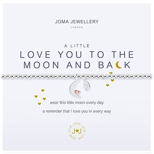 Joma Jewellery a little Love You to the Moon and Back Bracelet - More Than Just a Gift | Narborough Hall