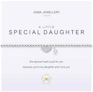 Joma Jewellery a little Special Daughter Bracelet - heart - More Than Just a Gift | Narborough Hall