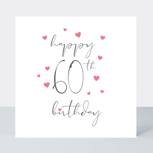 Something Simple 60th Birthday Card - More Than Just a Gift | Narborough Hall