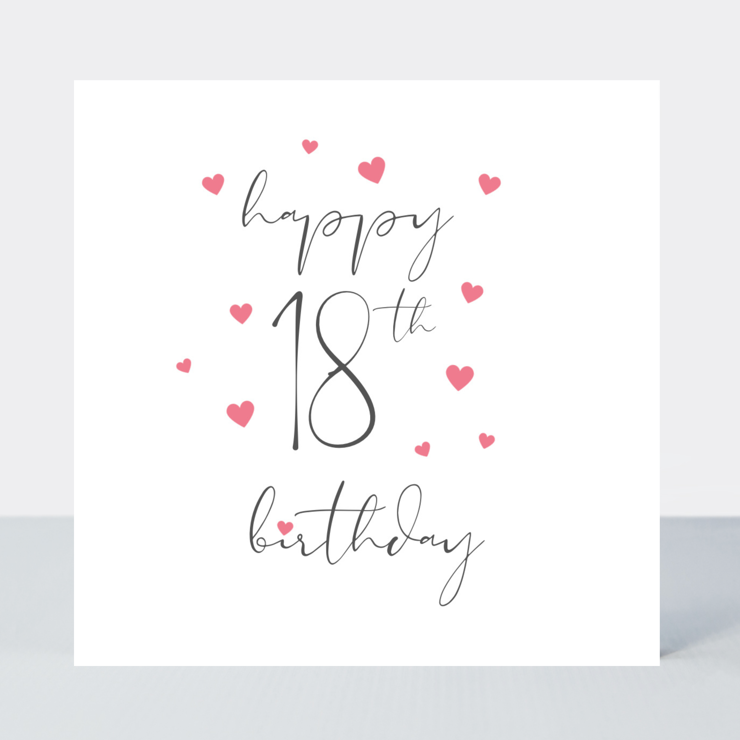Something Simple 18th Birthday Card - More Than Just a Gift | Narborough Hall