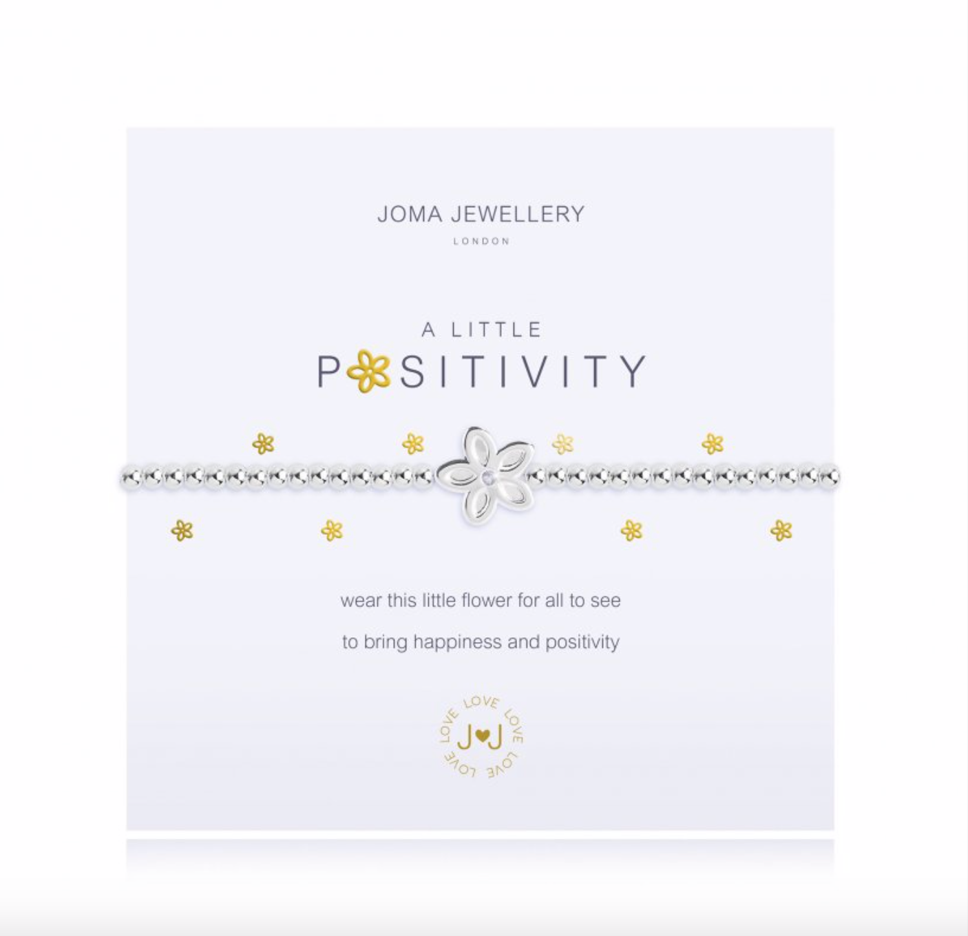Joma a little Positivity Bracelet - Flower | More Than Just A Gift