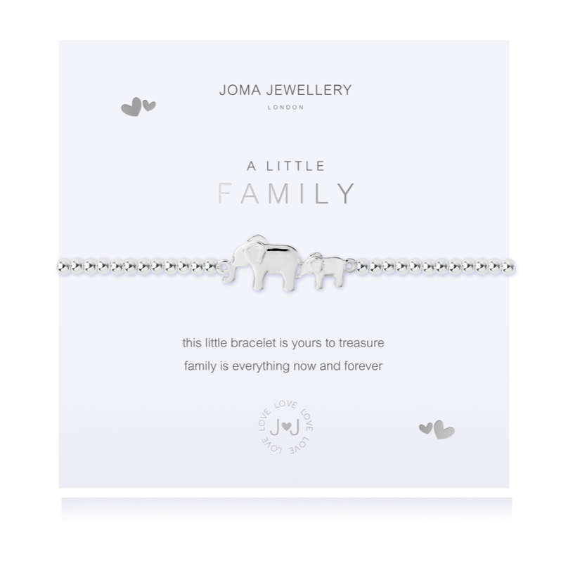 Joma Jewellery a little Family Bracelet - Elephants - More Than Just a Gift | Narborough Hall