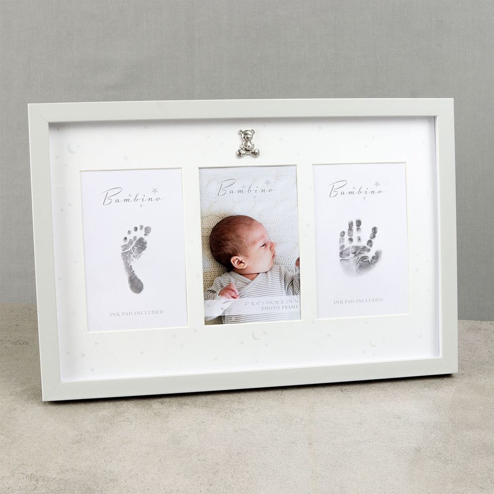 Bambino Hand & Footprint Photo Frame - More Than Just a Gift | Narborough Hall