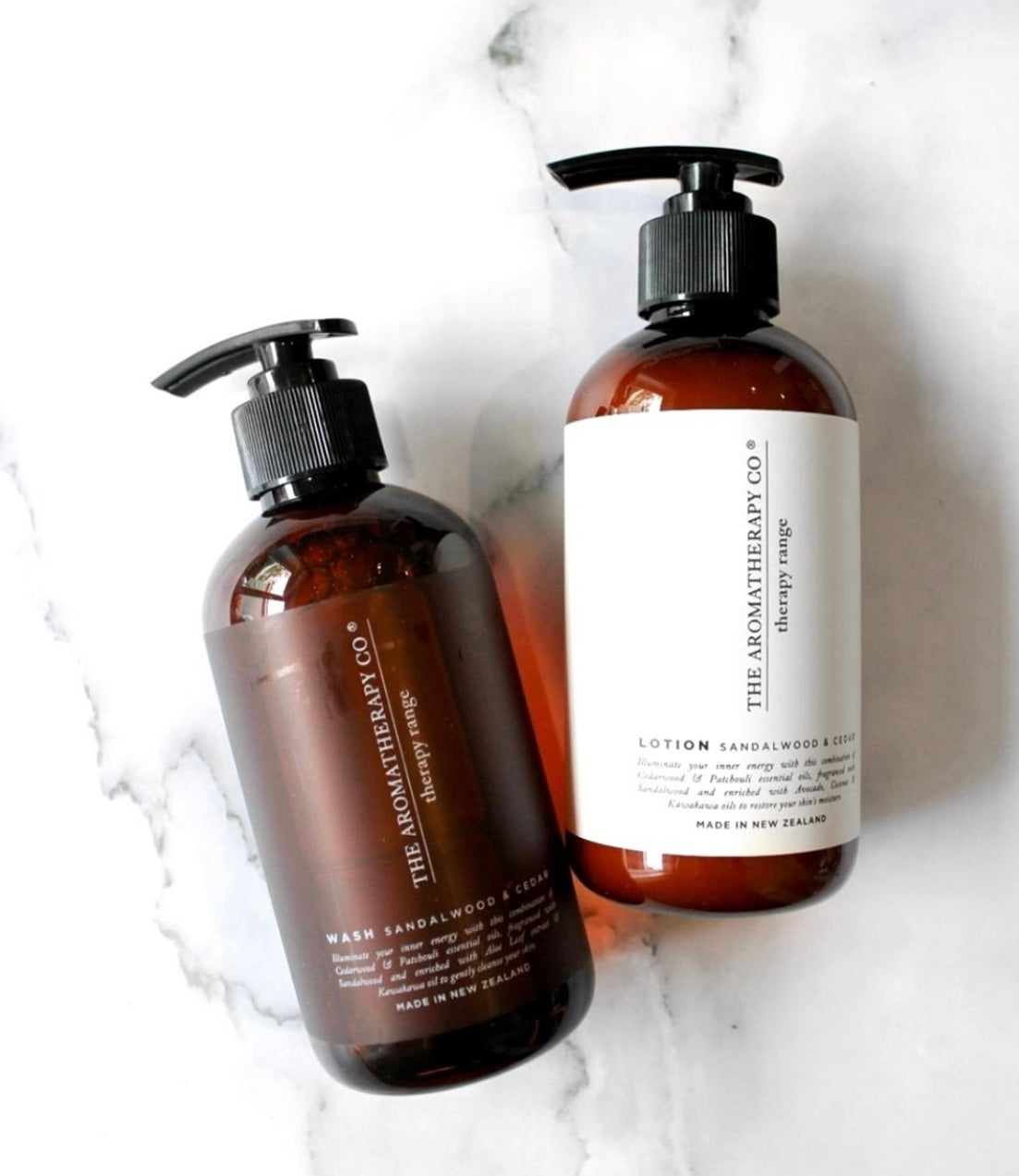 The Aromatherapy Co Therapy Range Strength Sandalwood & Cedar Lotion - More Than Just a Gift | Narborough Hall