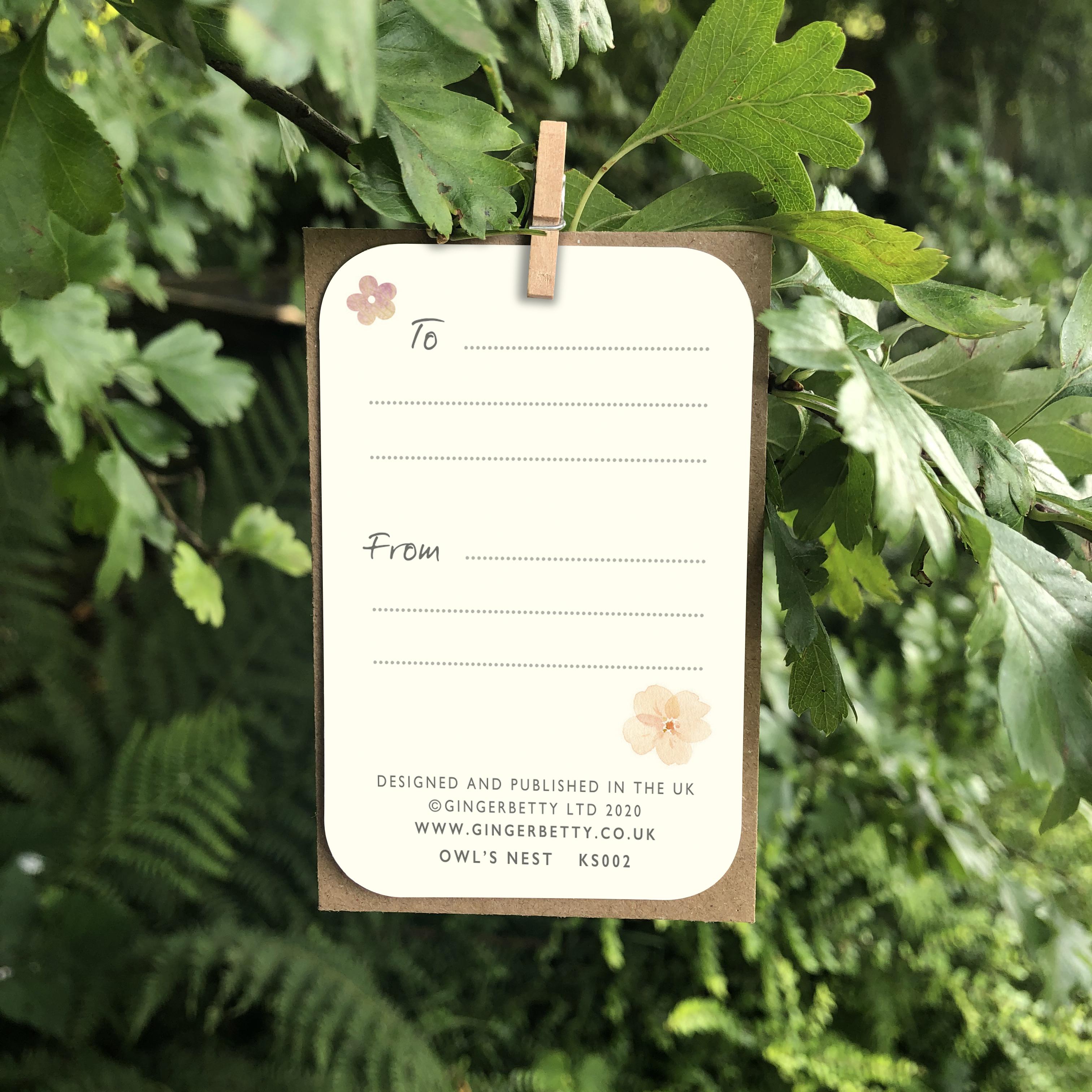 Ginger Betty Best Friend Keepsake Wallet Card - More Than Just a Gift | Narborough Hall