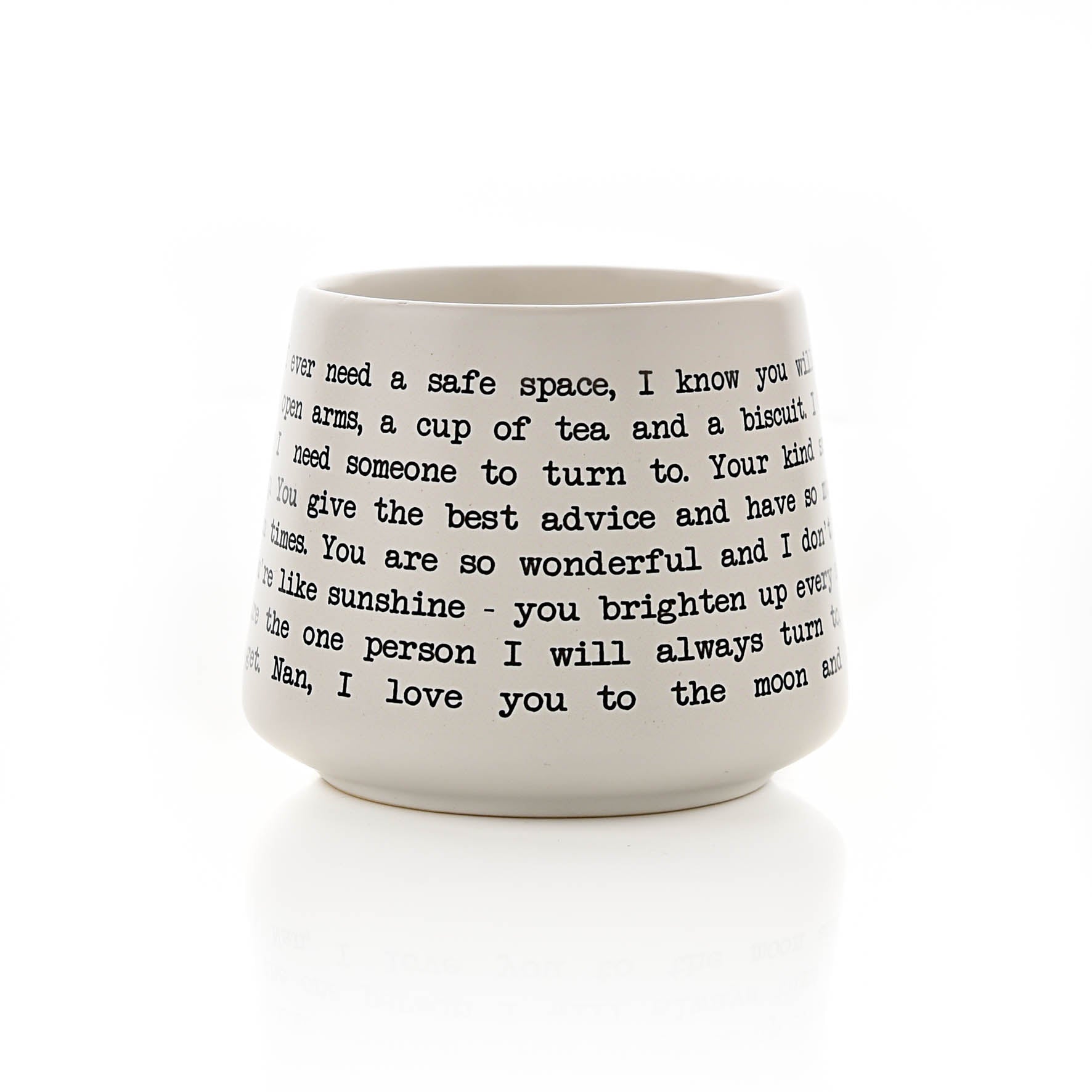 Moments Stoneware Mug - Nan - More Than Just a Gift | Narborough Hall