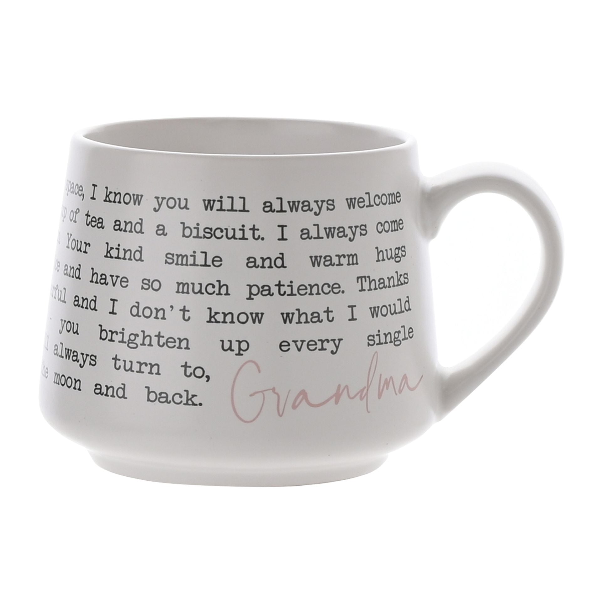 Moments Stoneware Mug - Grandma - More Than Just a Gift | Narborough Hall