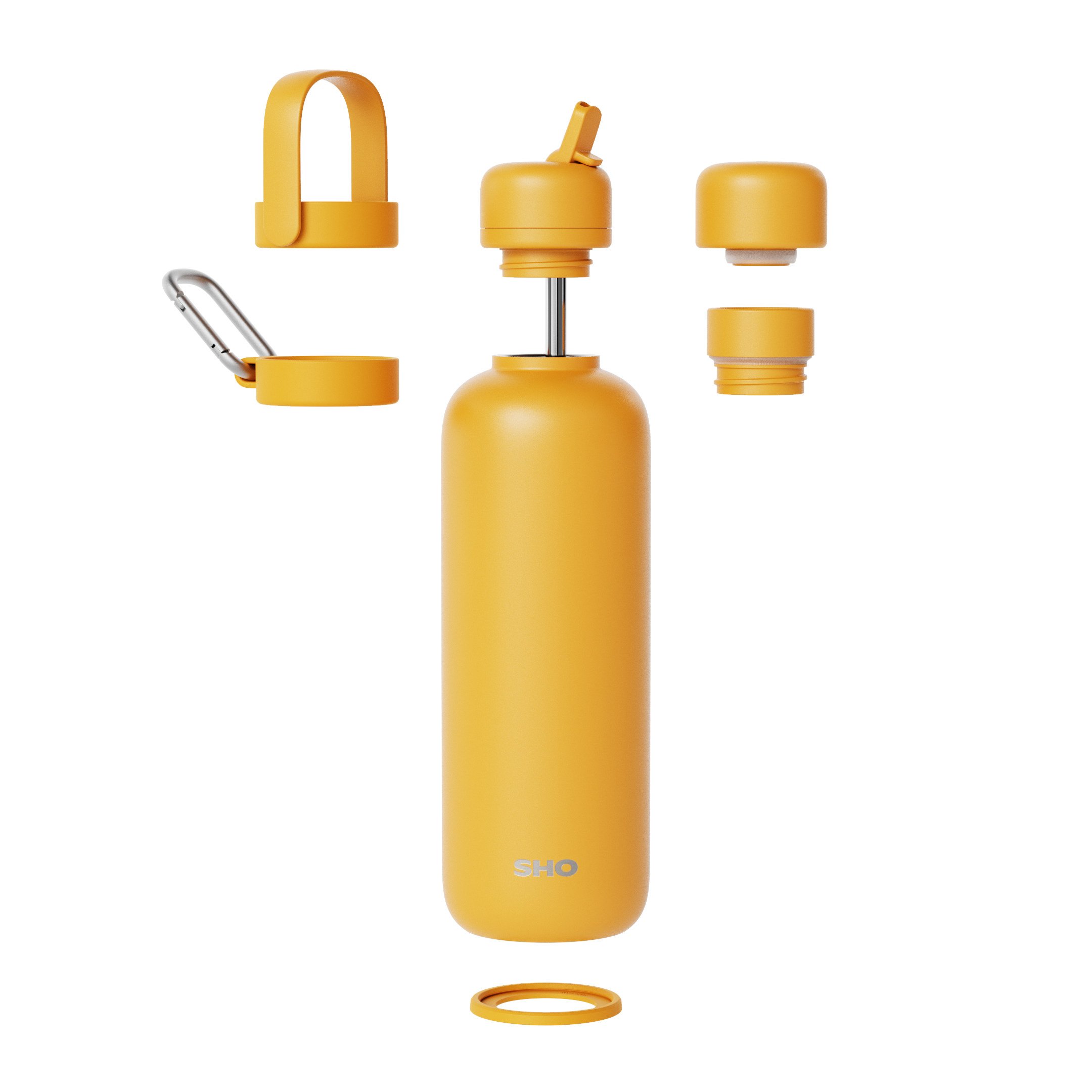 SHO - Newt┃Premium Insulated Water Bottle: Cherry Charge / 500ml