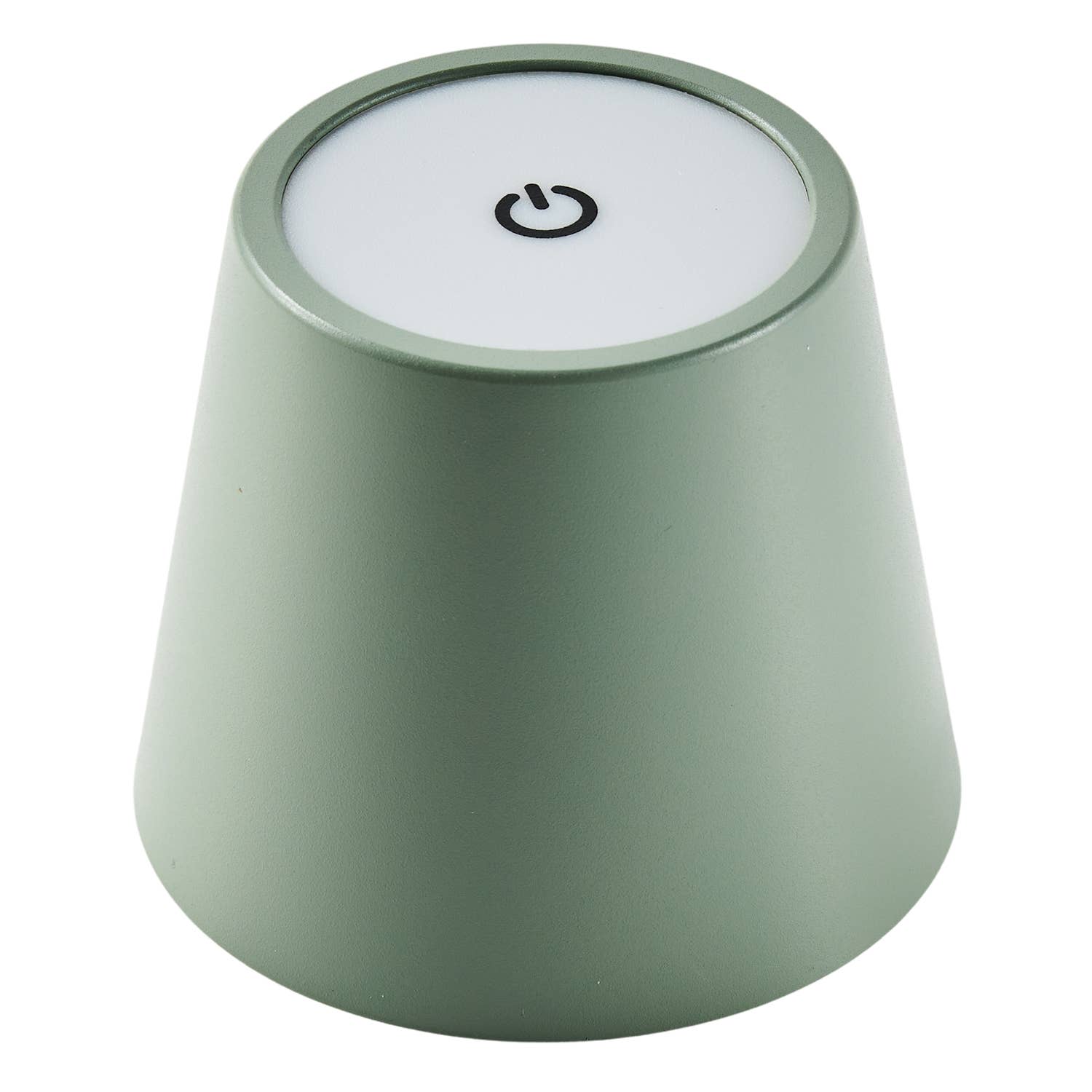 Cordless LED Table Lamp with Bottle Stopper: Black