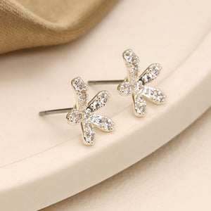POM Silver Plated Flower Studs - More Than Just a Gift | Narborough Hall