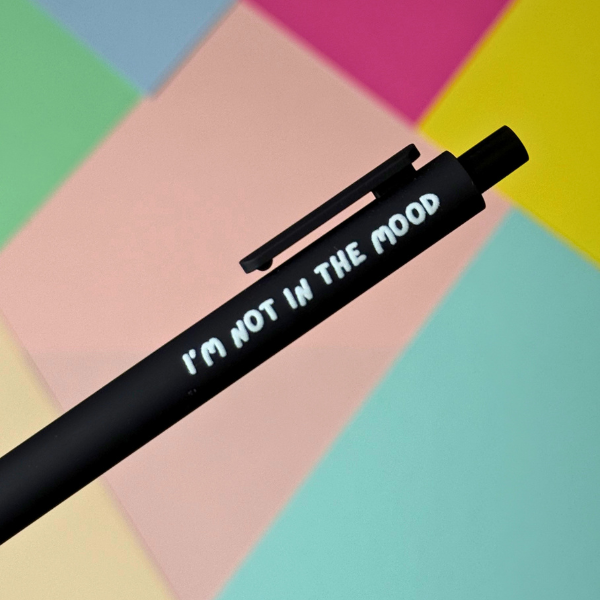Quirky Doodles - Funny Quote Pens: Light Blue