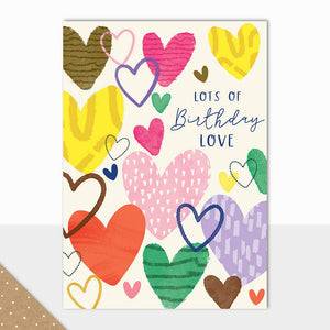 Eden Collection - Lots Of Birthday Love Card - More Than Just a Gift | Narborough Hall