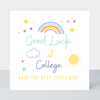 Petimo - Rainbows Good Luck at College Fun Colourful Card