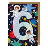 Popsicle 6th Birthday Boy Card