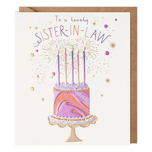 Pick 'N' Mix Lovely Sister-in -Law Birthday Card - More Than Just a Gift | Narborough Hall