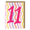 Fizz Wizz 11th Birthday Card