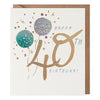 Bubbly 40th Birthday Card - More Than Just a Gift | Narborough Hall
