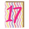 Fizz Wizz 17th Birthday Card