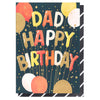 Louise Tiler - Dad Birthday Balloons Card