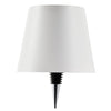 Cordless LED Table Lamp with Bottle Stopper: White