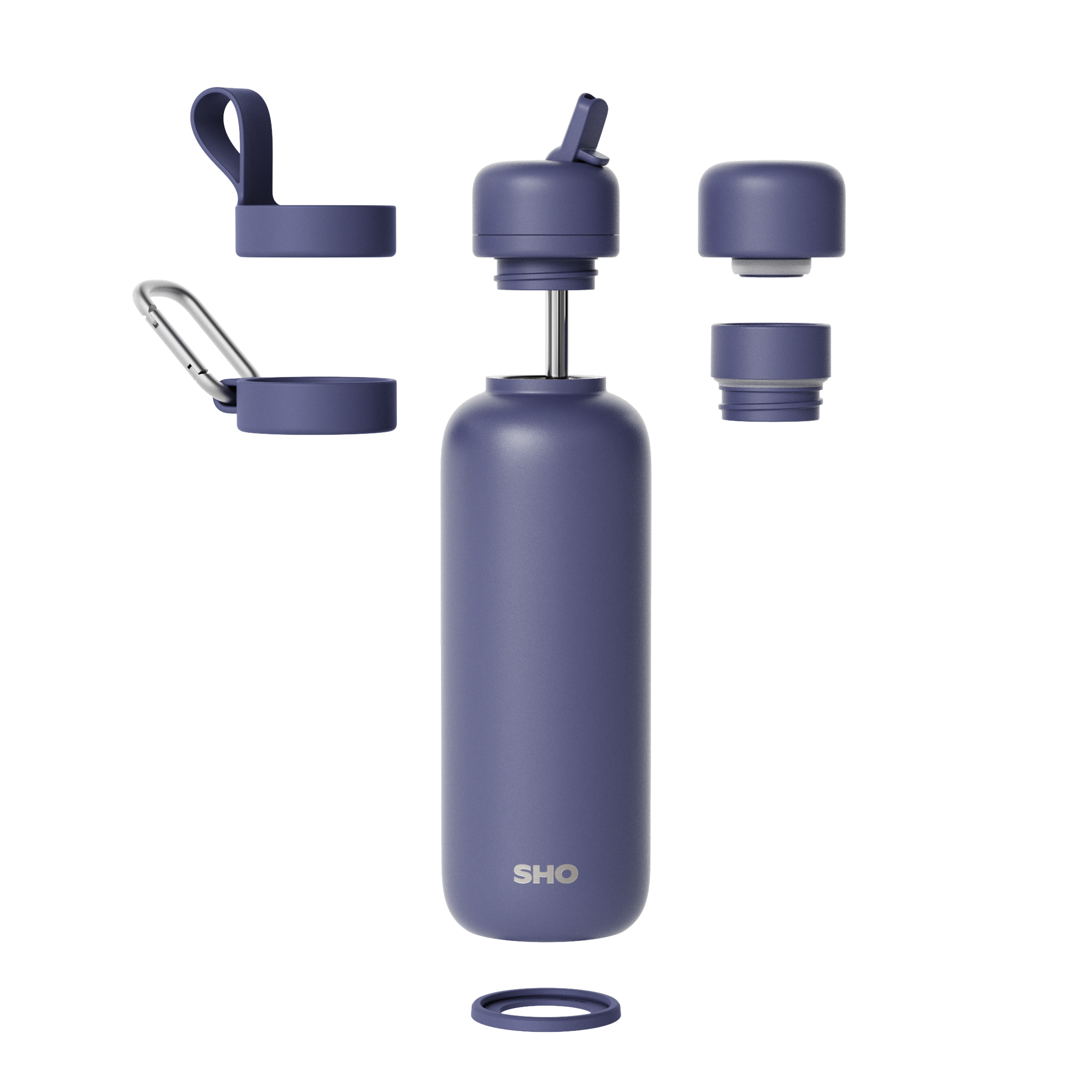 SHO - Newt┃Premium Insulated Water Bottle: Storm Loop / 500ml