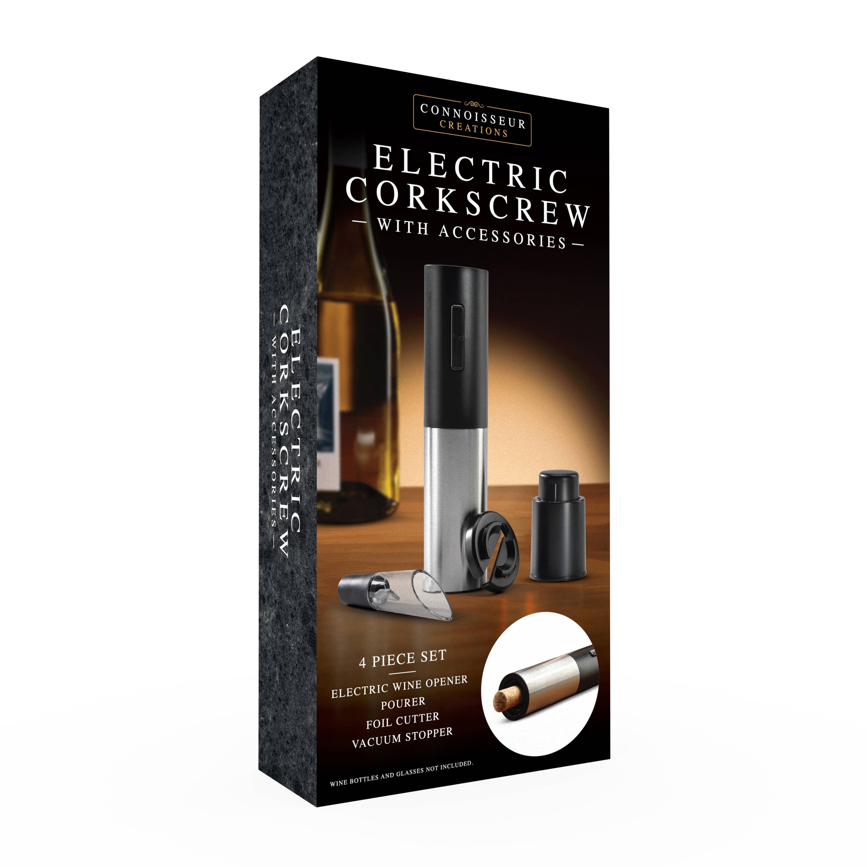 Electric Corkscrew with Accessories