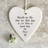 East of India Friends Are Like Stars Hanging Heart - More Than Just a Gift | Narborough Hall