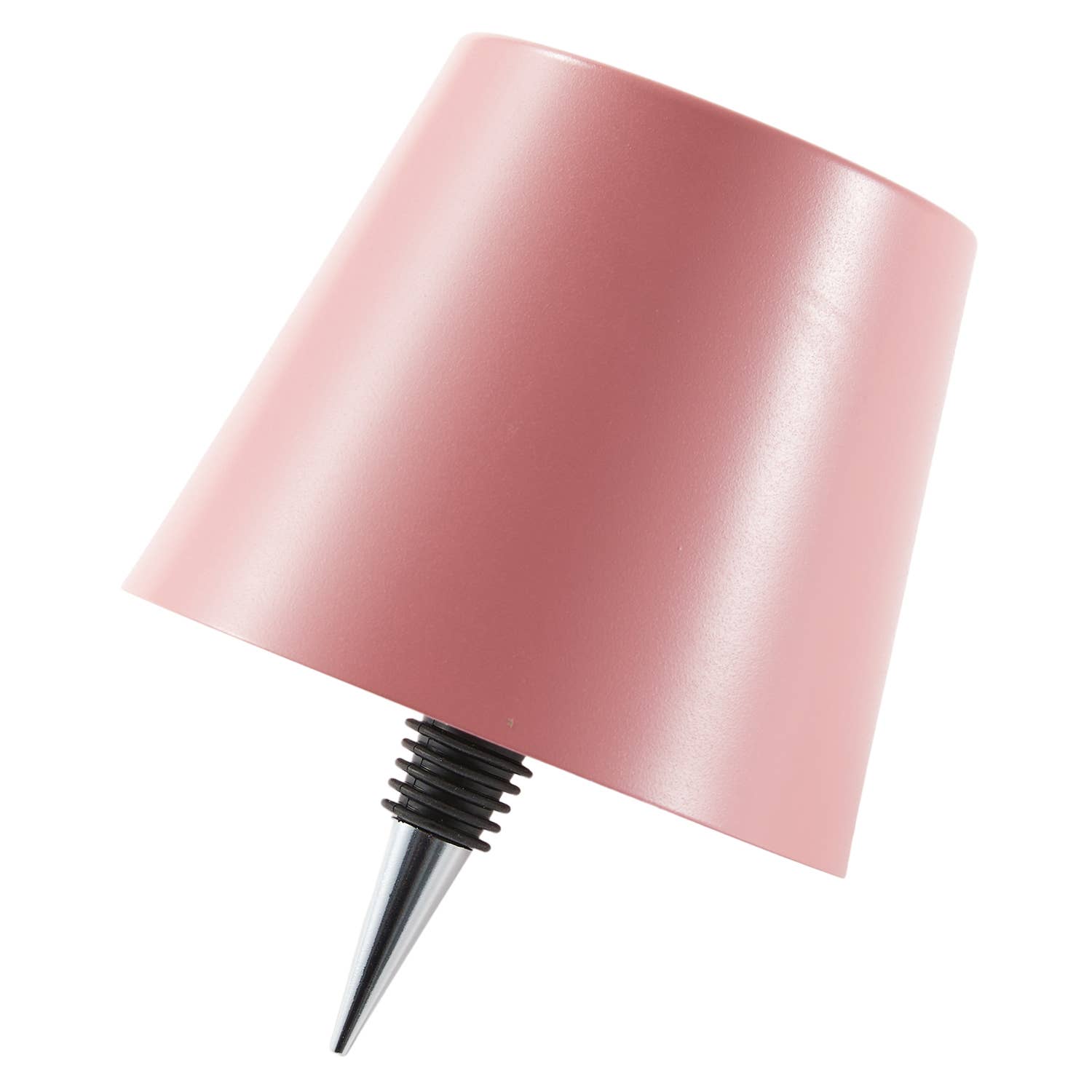 Cordless LED Table Lamp with Bottle Stopper: White