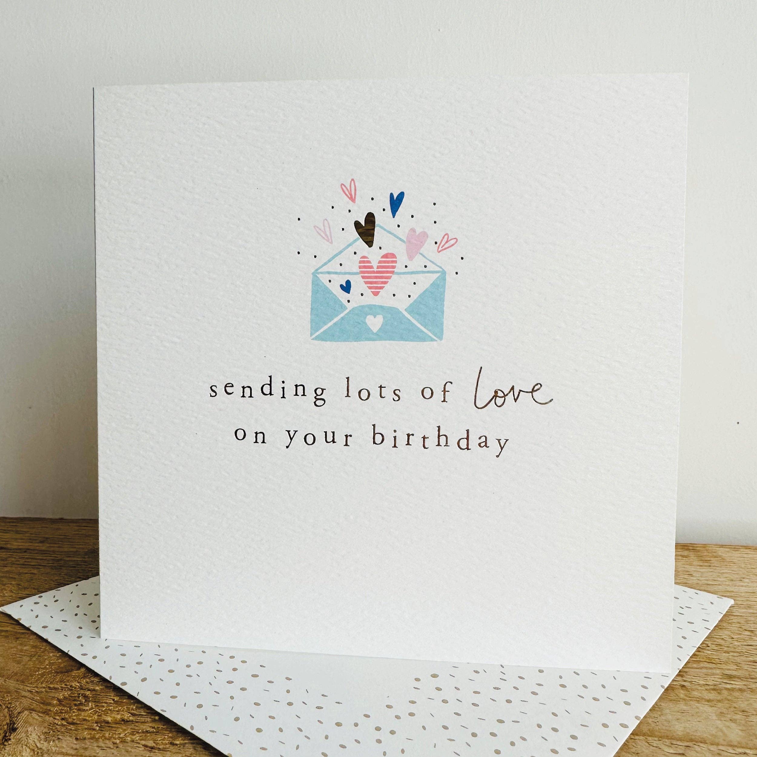 Megan Claire - Sending Birthday Love Card