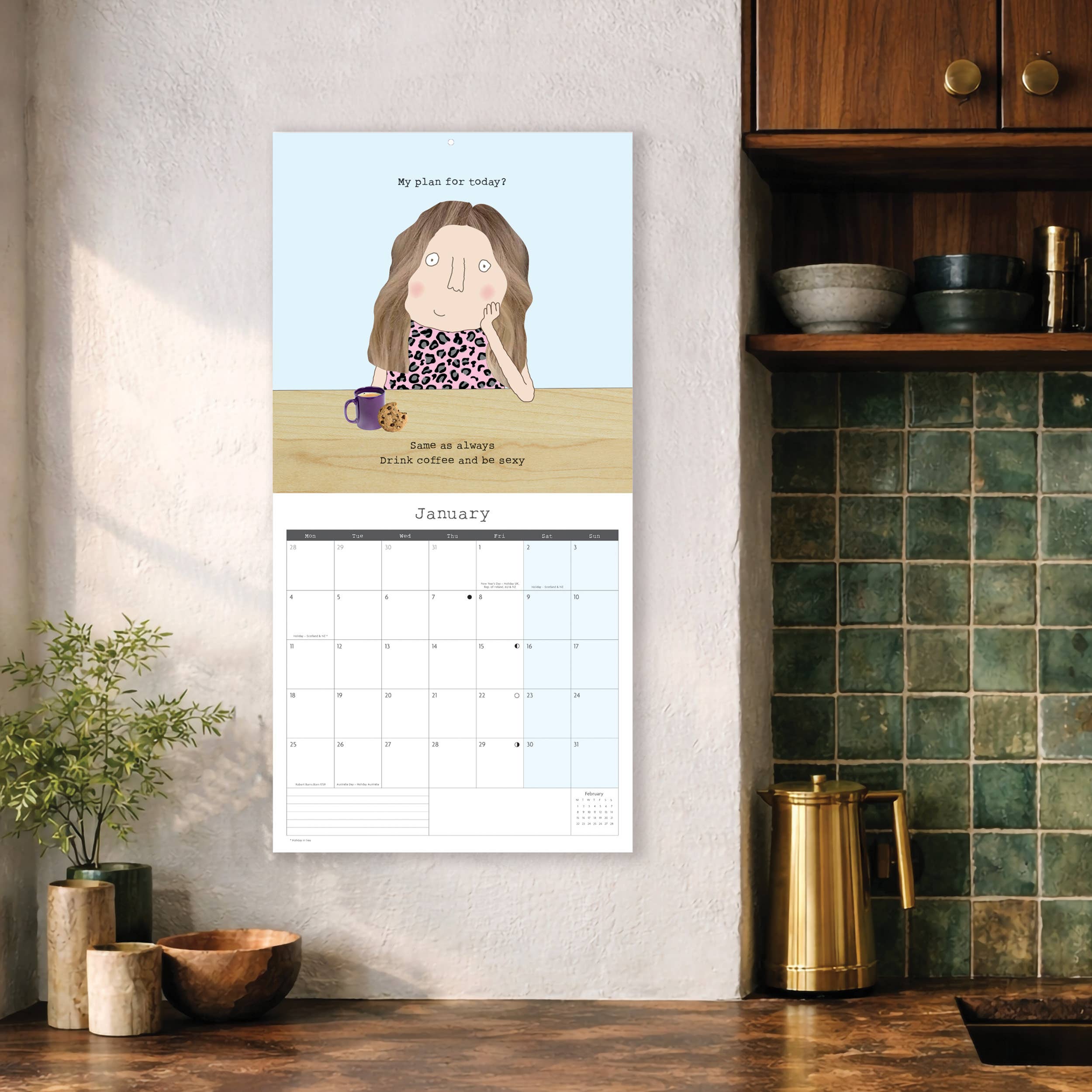 Rosie Made a Thing 2027 Square Calendar
