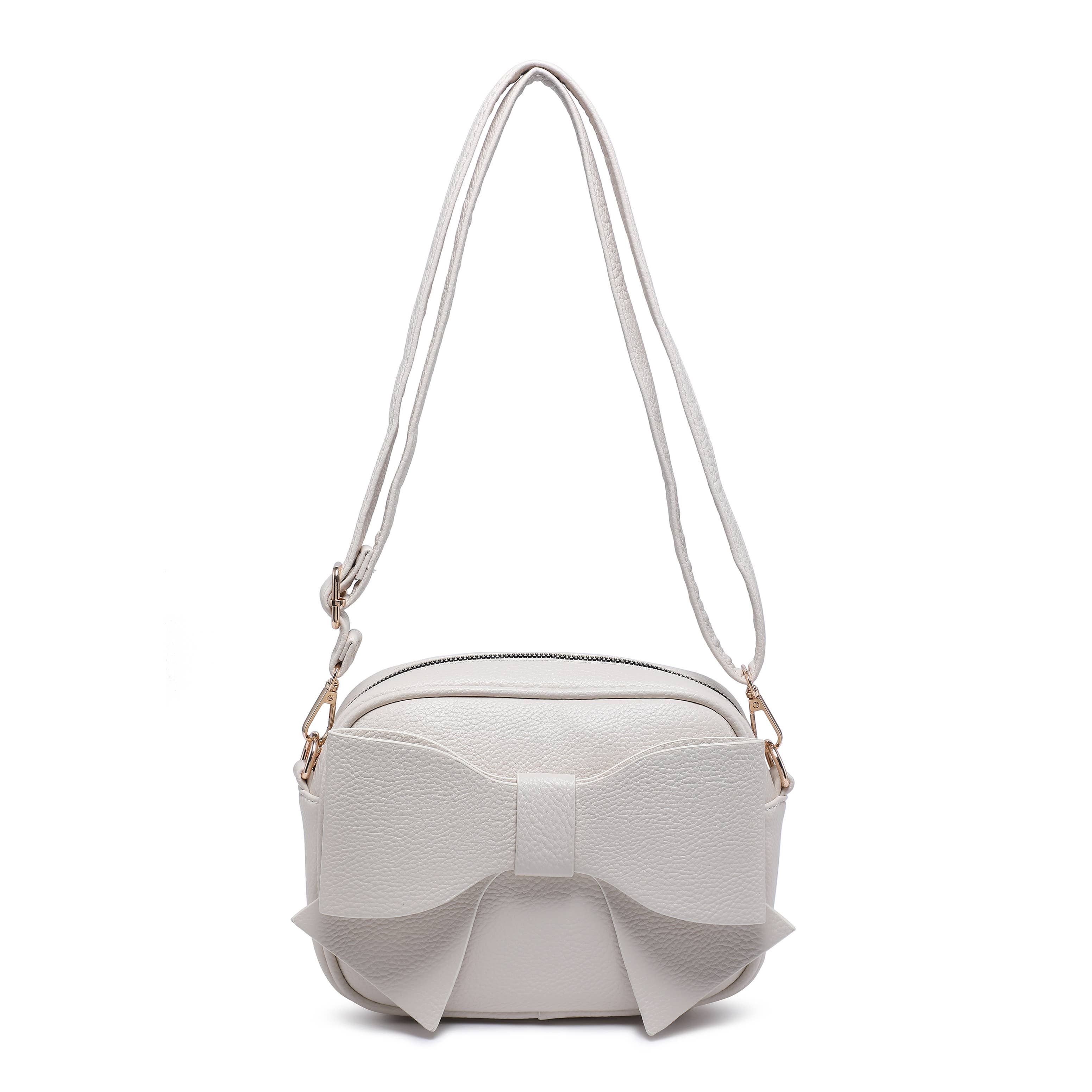 Beau Light Blue  Crossbody Bow Bag