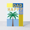 Hike - Palm Tree Dad Birthday Card