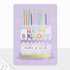 Laura Darrington Happy Birthday Cake Card