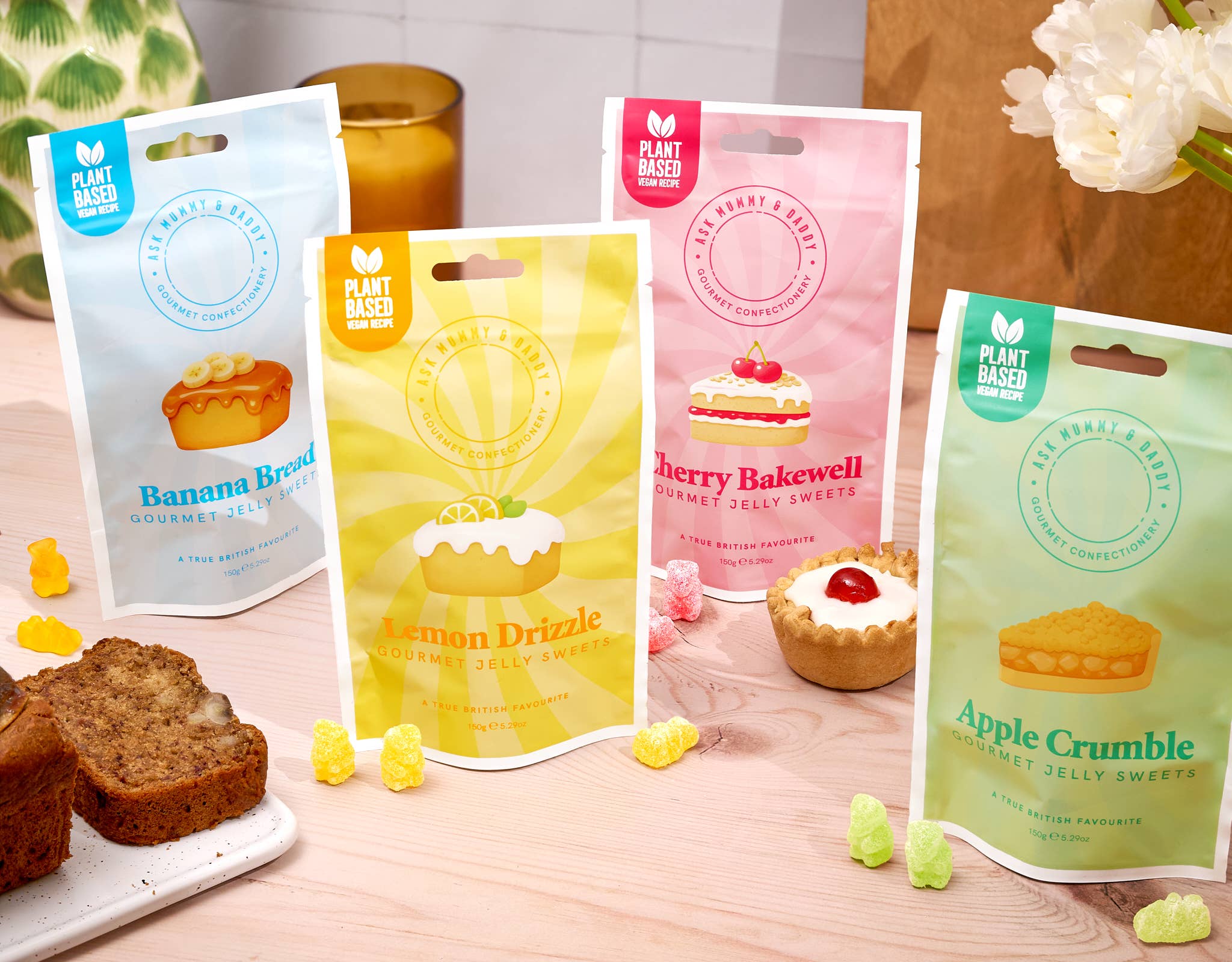 Ask Mummy & Daddy - NEW Banana Bread Gummies - A UK First & Plant Based