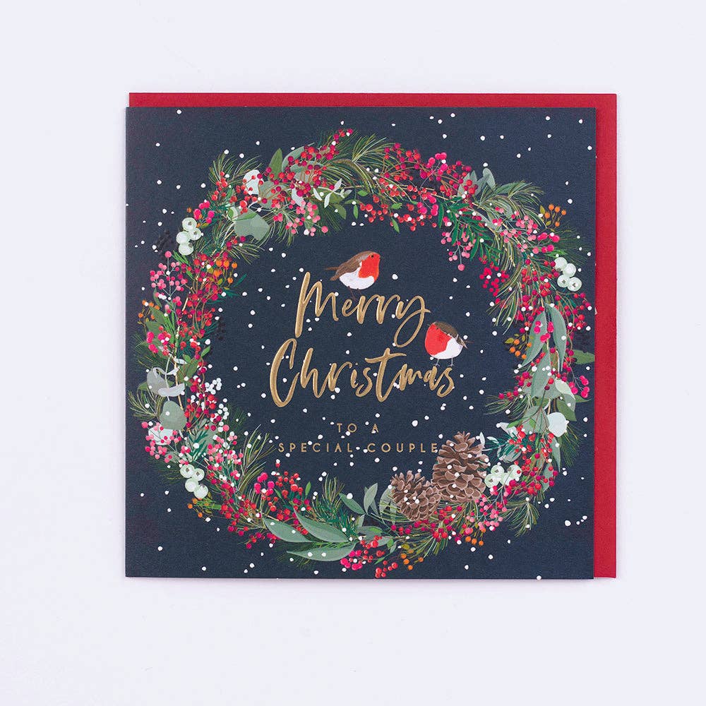 Belly Button Designs - Special Couple Christmas Card -elx251