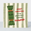 Petimo - Grandad Cracking Christmas Striped Fun Card