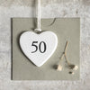 East of India Porcelain Heart - 50 - More Than Just a Gift | Narborough Hall