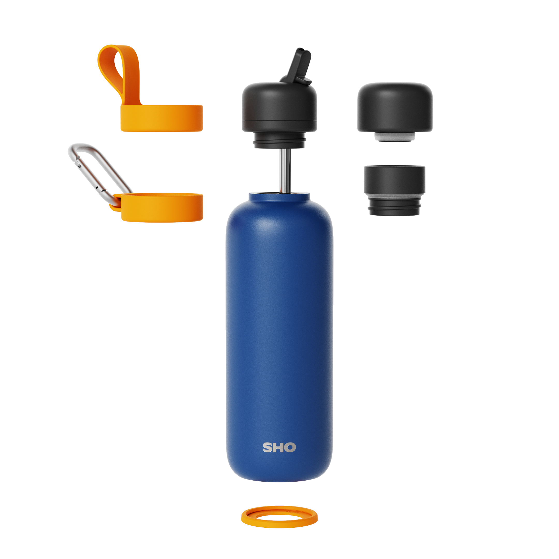 SHO - Newt┃Premium Insulated Water Bottle: Storm Loop / 500ml