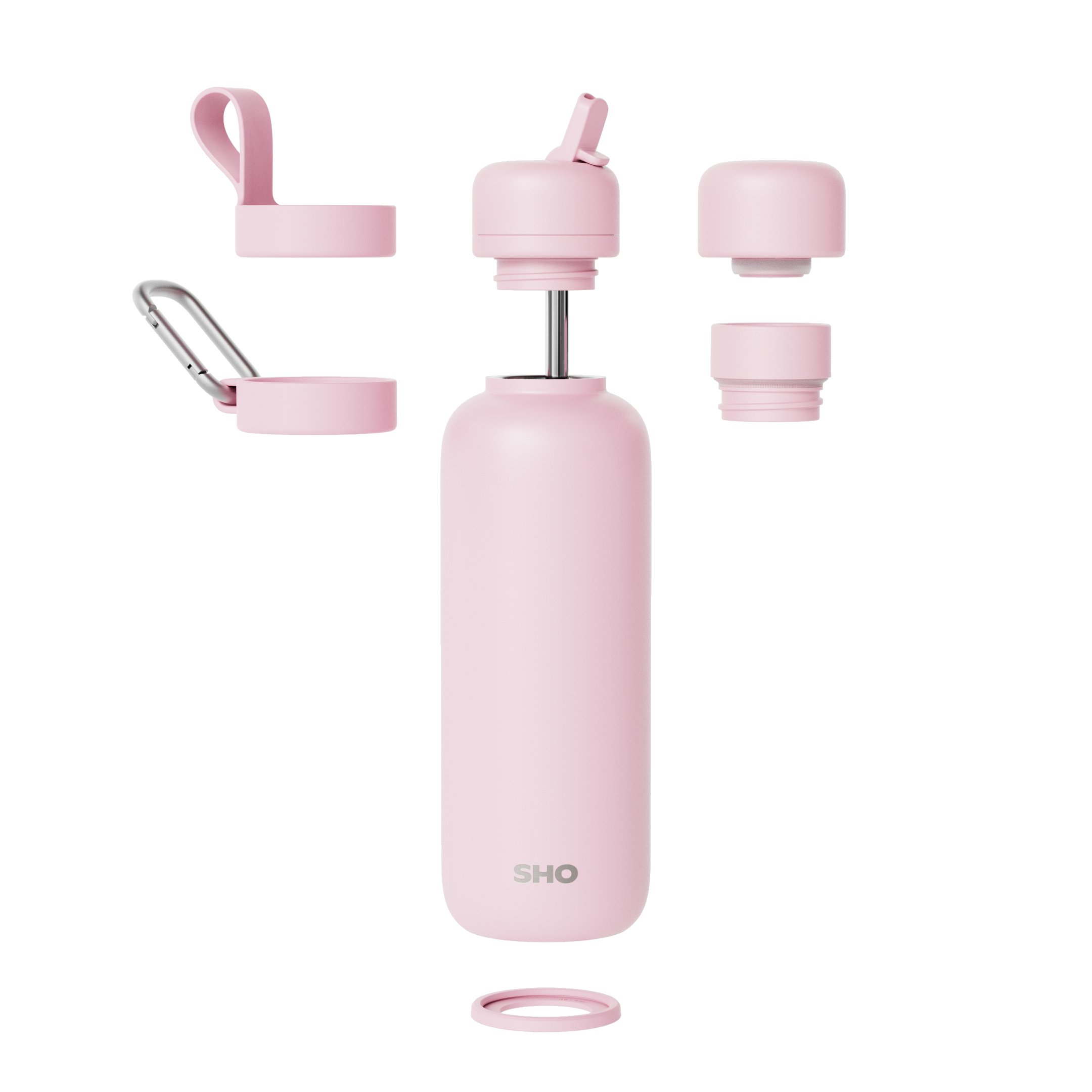 SHO - Newt┃Premium Insulated Water Bottle: Cherry Charge / 500ml